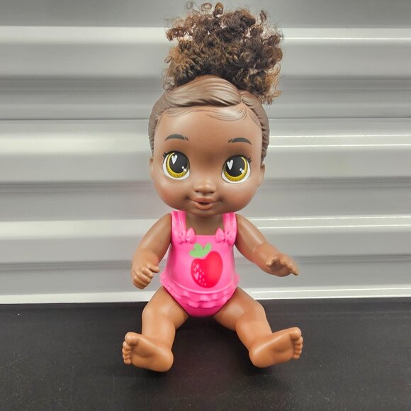 Baby Alive Shampoo Snuggle Berry Boo Black Hair Water Baby Doll - Picture 1 of 11